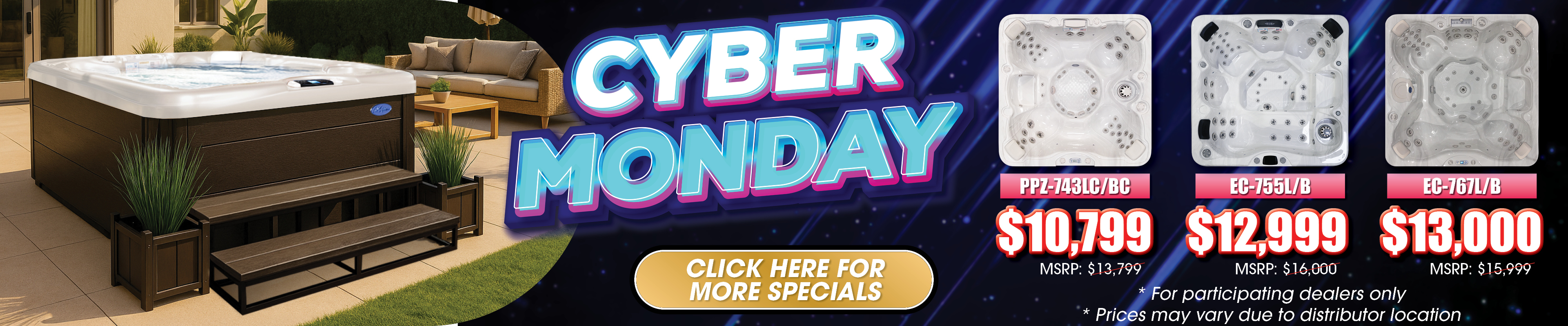 Calspas hot tub being used in a family setting - Glen Burnie